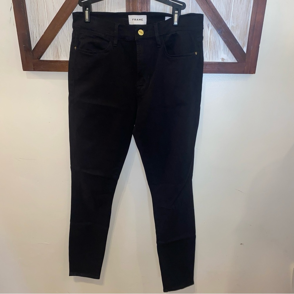 Frame women’s black Lehigh skinny jean